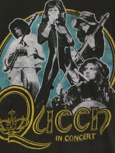 Faded Queen band shirt